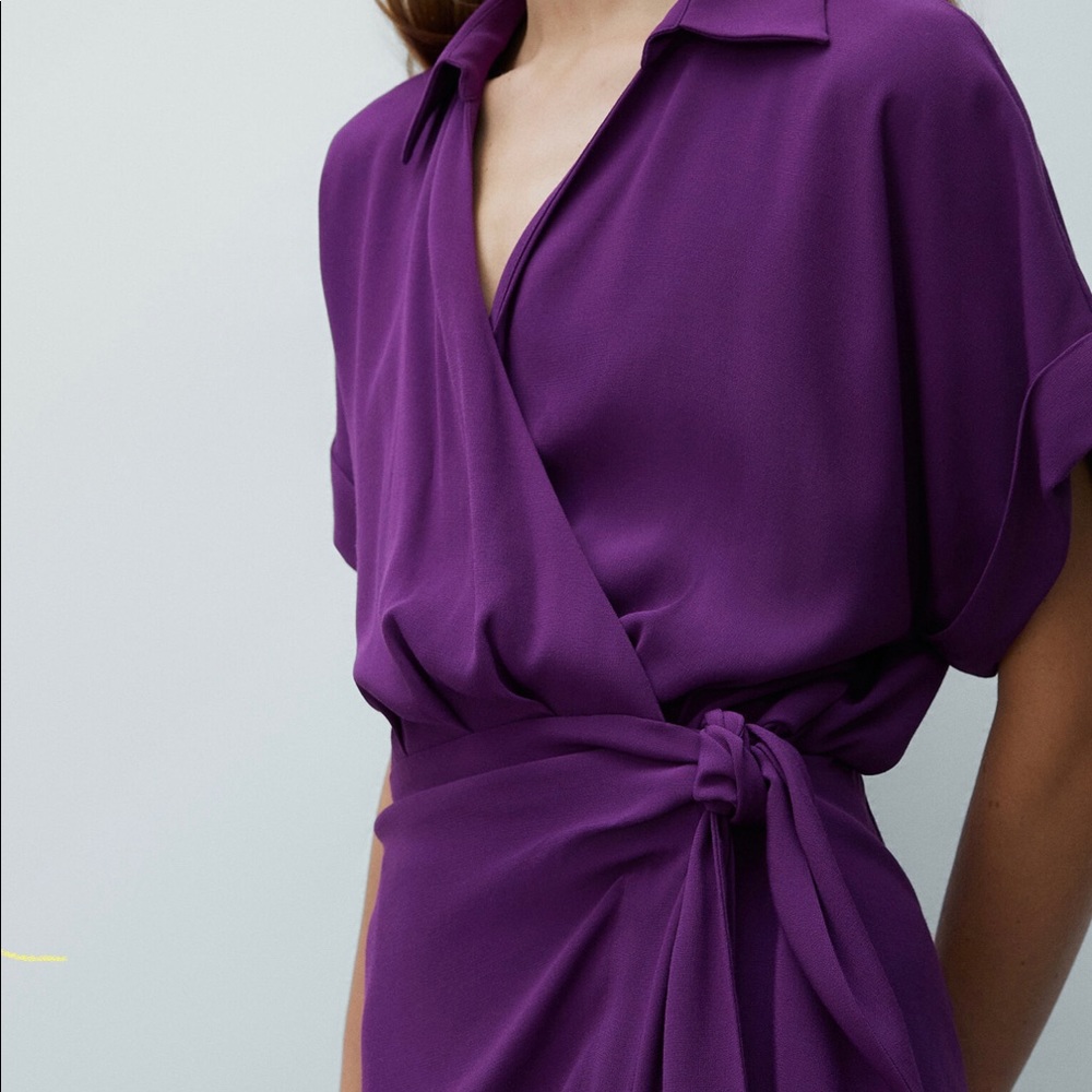 NWT Massimo Dutti Long Shirt Dress-never worn
